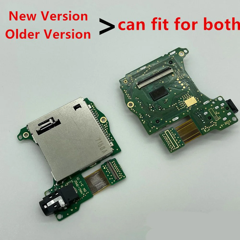 Remplacement du lecteur de carte de jeu pour Nintendo Switch, prise téléphonique sauna, fente pour cartouche, pièces de console