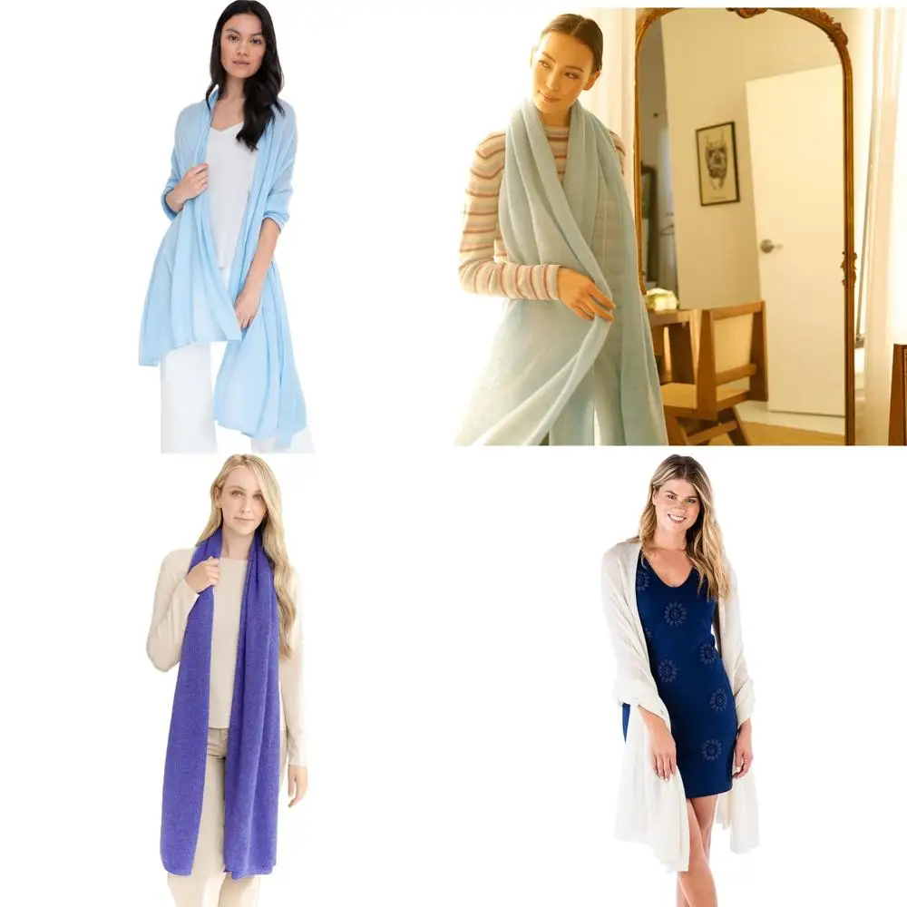 Luxuriöse, leichte Reisefolie aus 100 % Kaschmir für Komfort und Stil