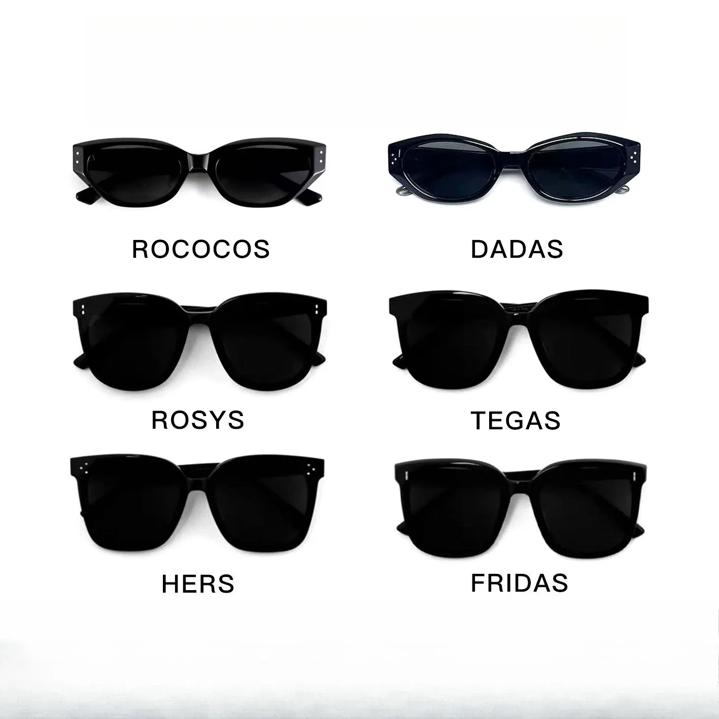 

2025 new high-quality face-showing sunshade glasses sunscreen fashion trend versatile