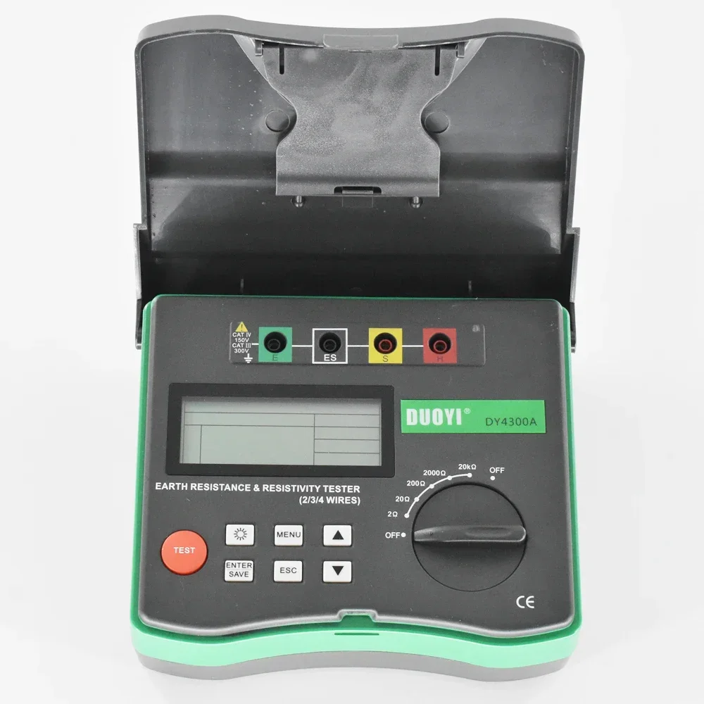 Earth Tester DY4300A Digital Ground Resistance  Meter