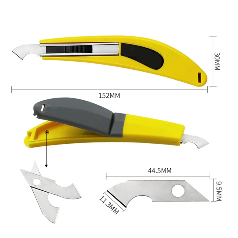 New Hook knife PVC acrylic board plastic plexiglass hook knife cutting tool Cutter Blades Cutter Cutting Details Hook Sheet Tool