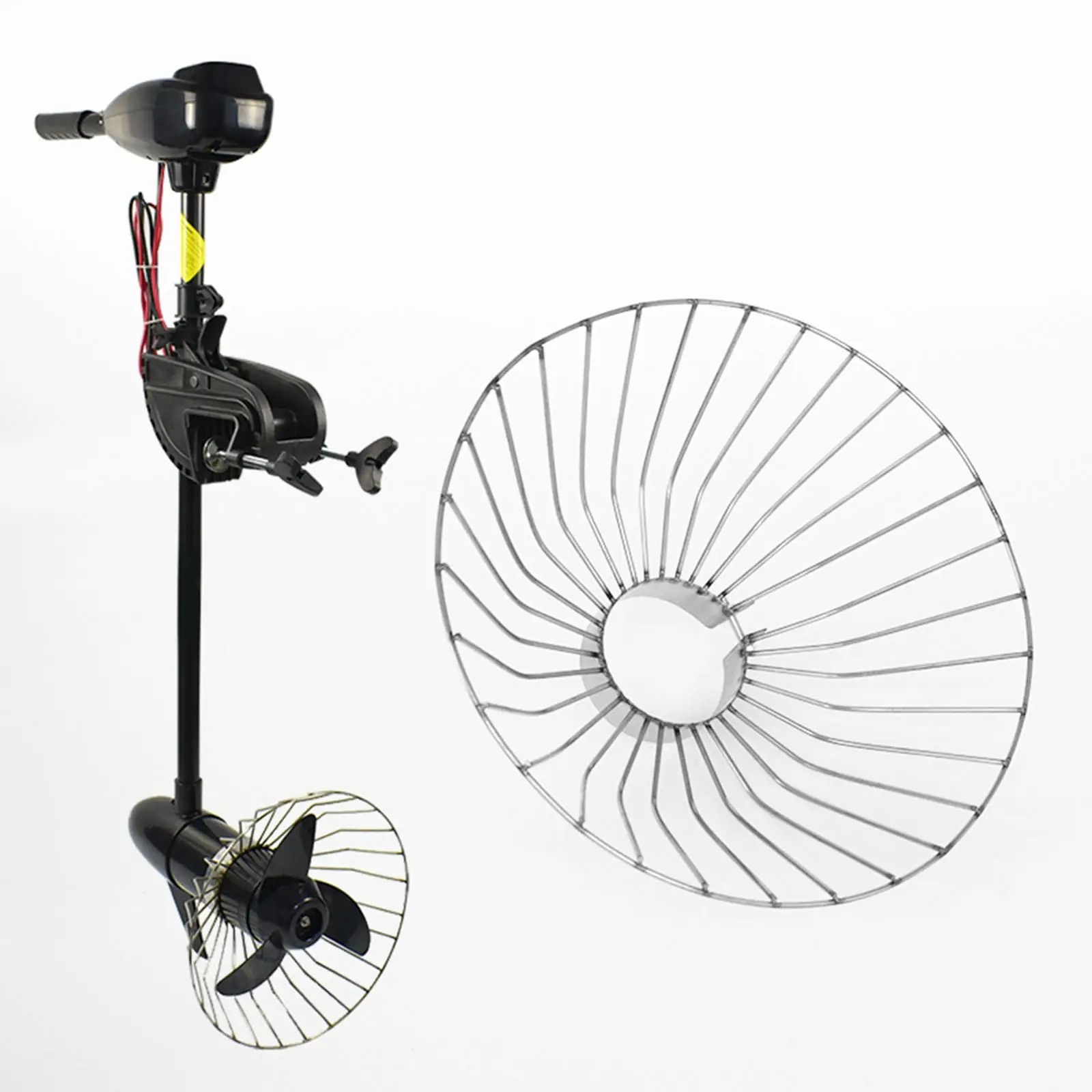 

Outboard Motor Propeller Mesh Cover Drive Motor Cage Anti Entanglement