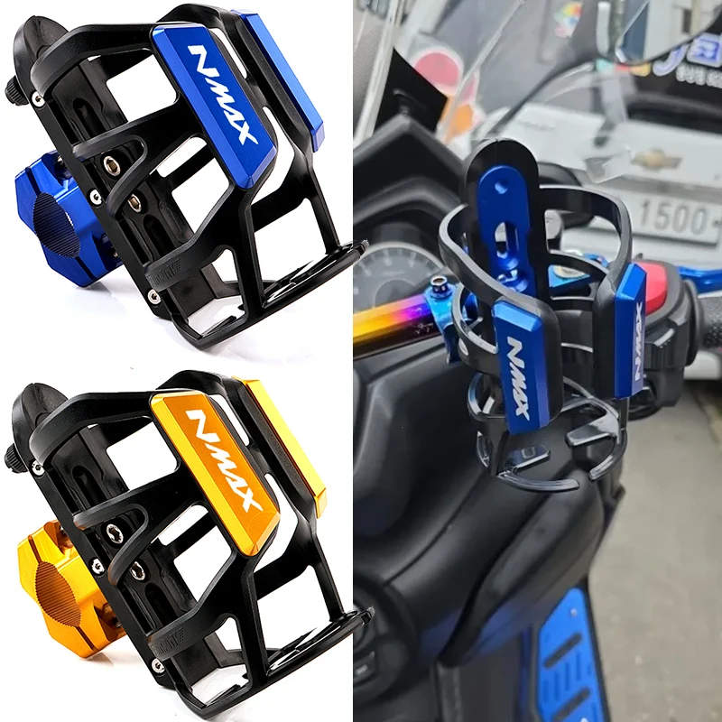 

For NMAX155 N MAX NMAX 155 125 NMAX125 2018-2026+ Accessories Motorbike Beverage Water Bottle Drink Cup Holder