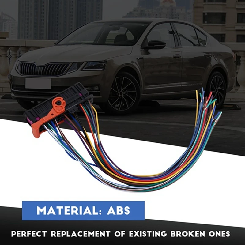 

Hot-A015-2Pcs Car Left Right Door Cable Wiring Harness Plug 1K0937702C For Skoda Fabia Superb VW Golf Passat