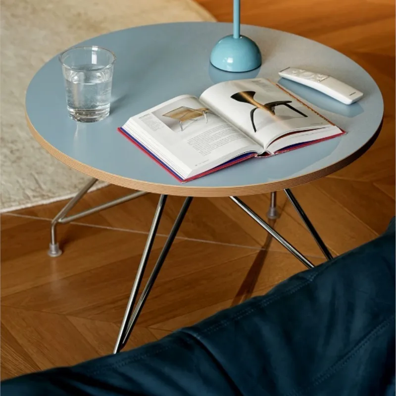 MOMO Bauhaus Coffee Table Living Room Round Table Small New Artistic Sense Small Coffee Round Table Tea Rack