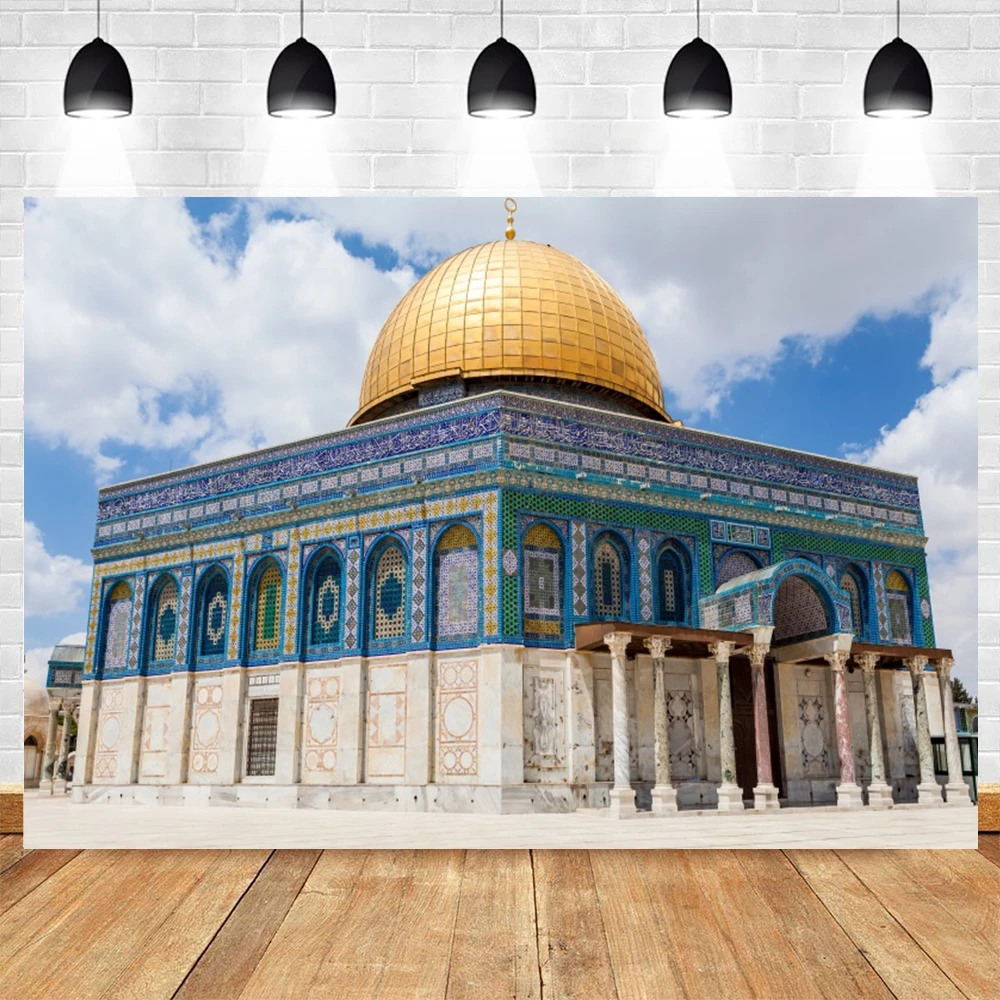 Jerusalem Scene Backdrop Jewish Religious Events Party Pilgrimage Festival Photography Background Photo Studio Photobooth Props