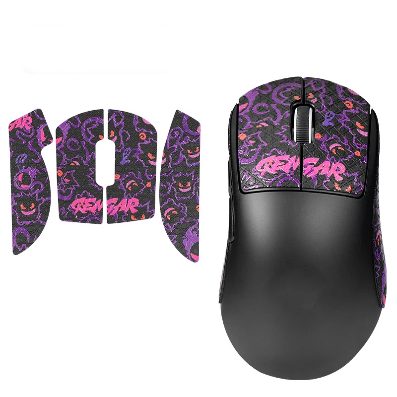 ماوس شريط لحام تزلج اليدوية ملصق عدم الانزلاق سحلية الجلد تمتص العرق ل GPW4 ل Logitech G PRO X SUPERLIGHT 2 dex Mouse