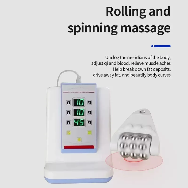 

Direst Sales Hot Rotating Roller Body Sliming Machine Ems Skin Heating Cellulite Machine Roller Massage Legs Face Massage