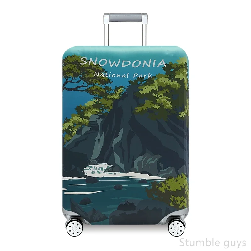 

Защитный эластичный моющийся чехол для багажа, пылезащитный, прочный, незаменимый, подходит для чемоданов 18-32 дюймов