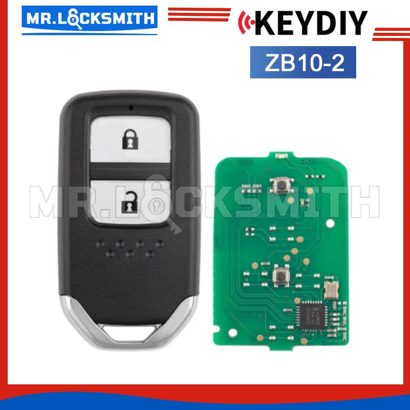 KEYDIY KD ZB10 ZB10-2 Universal Smart Remote Key 2 Buttons for Car Key Programming