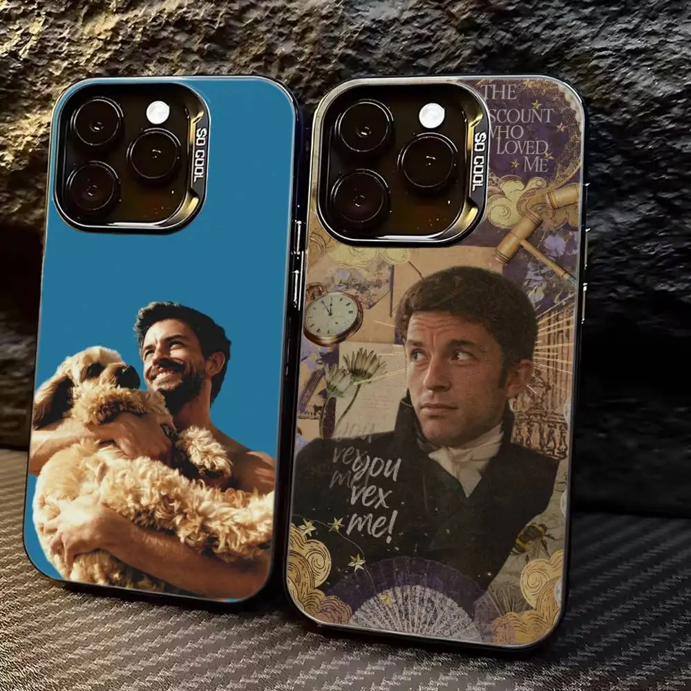 

Actor Jonathan B-Bailey Phone Case For iPhone 17,16,15,14,13,12,11 Plus,Pro Max,XS,Colorful Silver Phone case Funda Cover