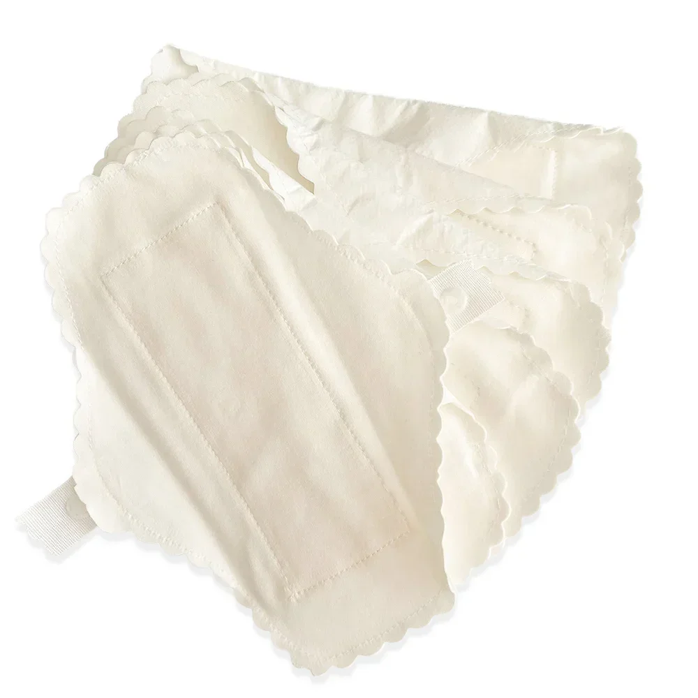 3Pcs Wasserdichte Slipeinlage Feminine Dünne Wiederverwendbare Sanitär Pads Zeitraum Höschen Auslaufsicher Baumwolle Pad Waschbar Hygiene Liefert – Detail 11