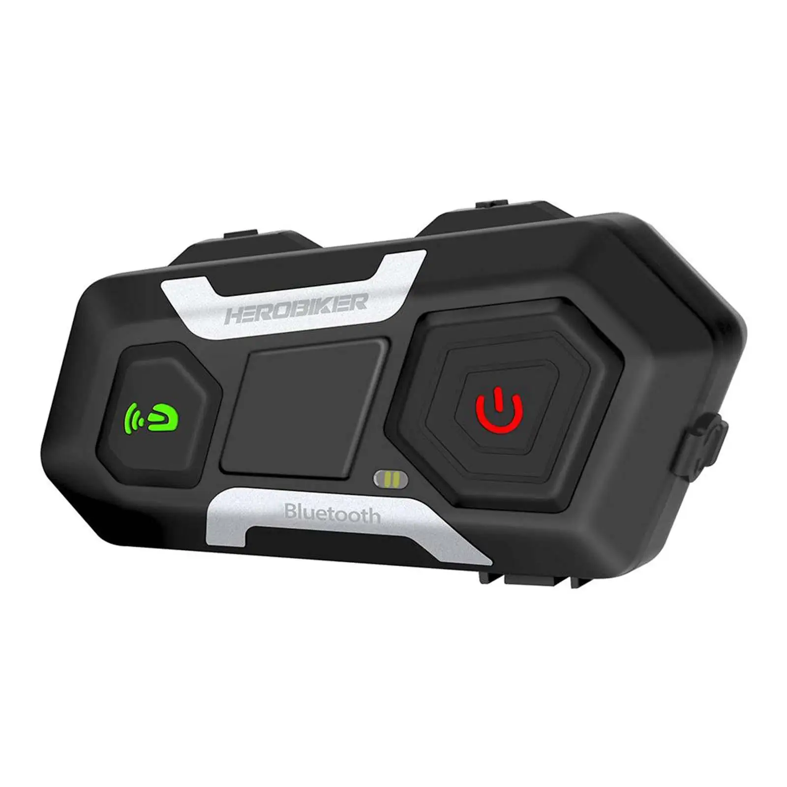 Road Motorcycle Snowmobile Wireless Interphone 1200m Helmet Bluetooth Headset with HD Audio Auto Answer and Long Standby
