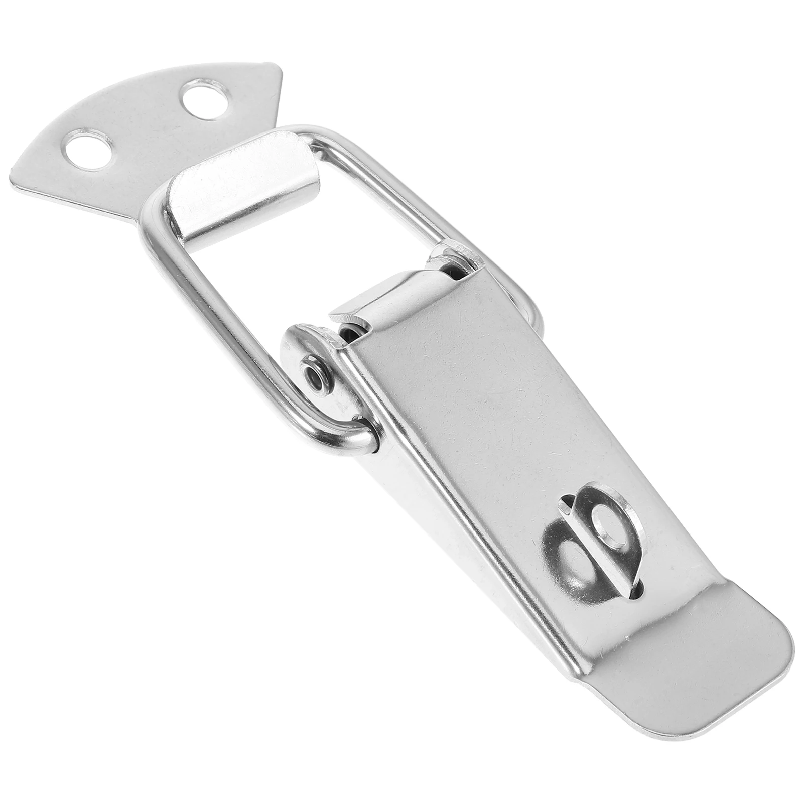 

Stainless Steel Spring Toggle Latch 9.2Cm Heavy Duty Locking Clip For Luggage Suitcases Trunks Toolboxes Cabinet Fastener