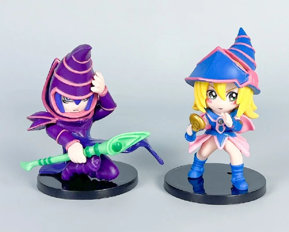 6pcs/set Yu-Gi-Oh! Duel Monsters Collection Model Anime Figure Doll Toys