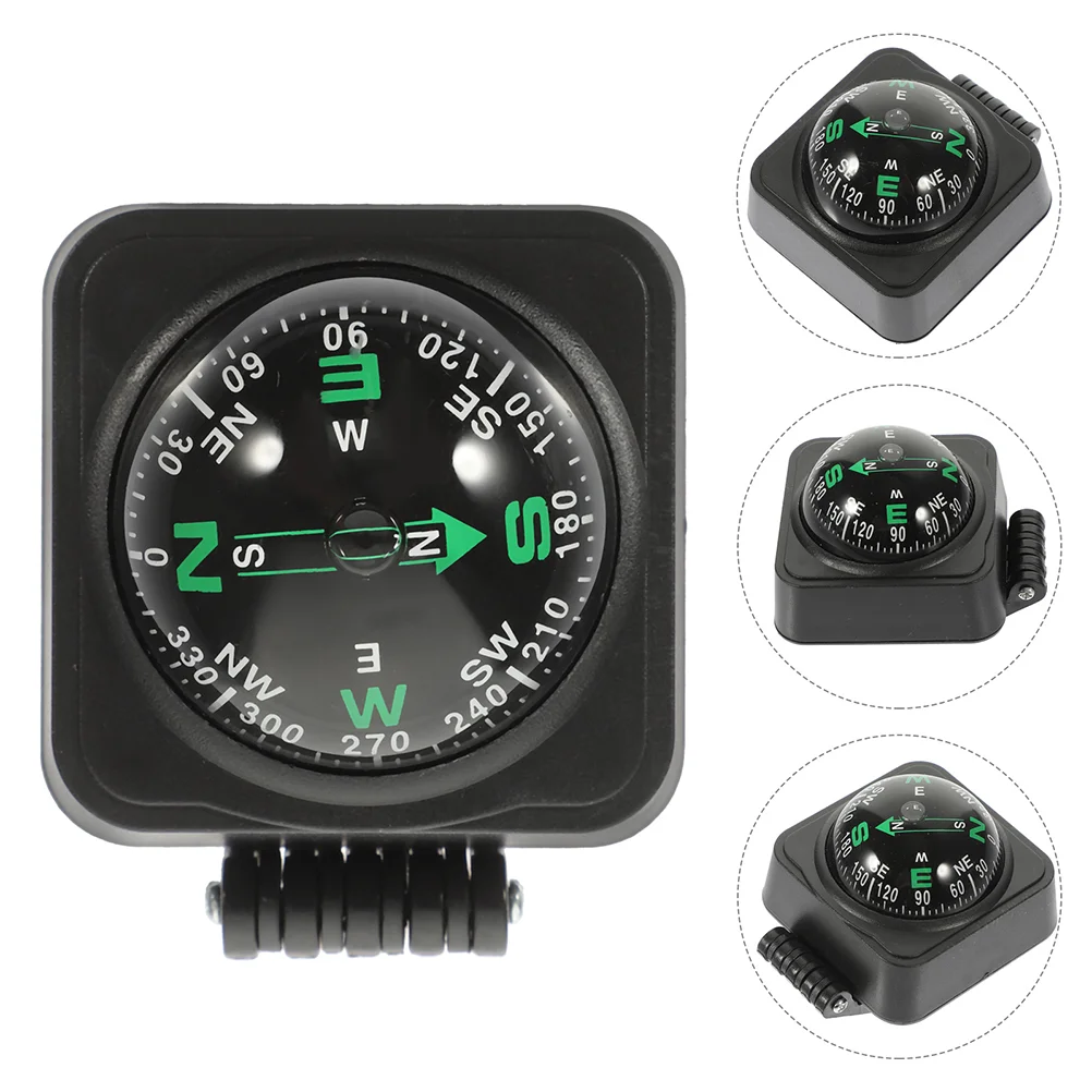 

2 Pcs Car Compass Automotive Dashboard Interior Accessories Marine Ball Vehicle Type