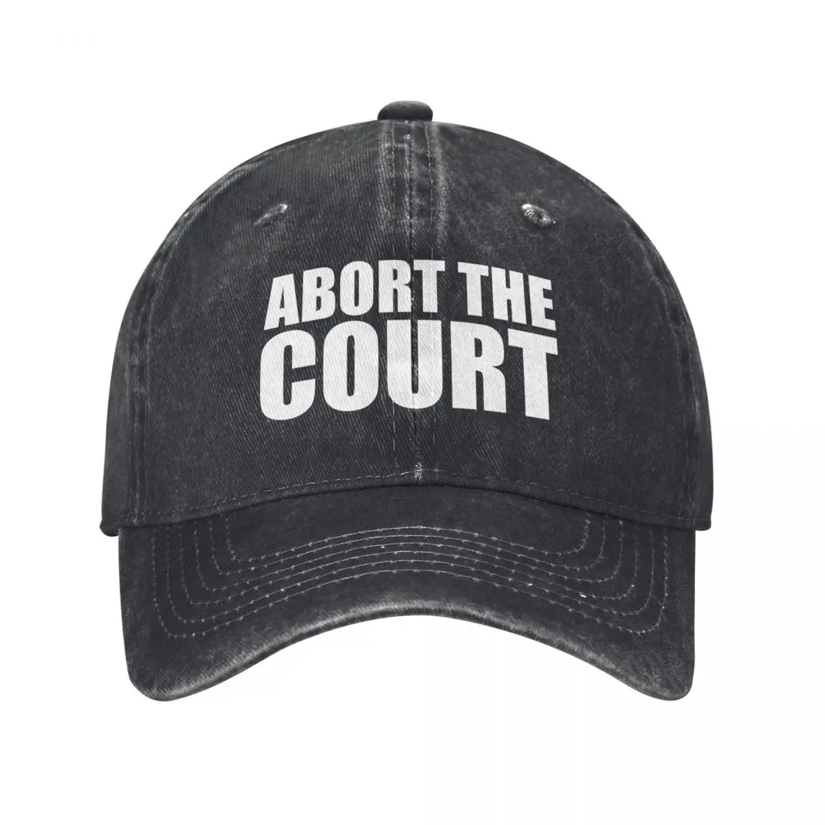 Abort The Court Baseball Cap |-F-| Designer Hat Hat Man Luxury Mens Tennis Women's