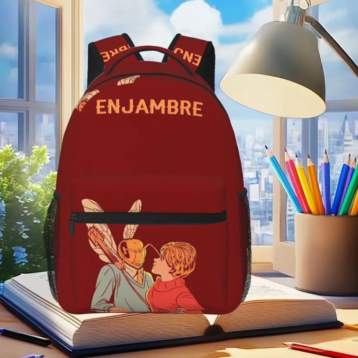 Mochila Enjambre Band Merch para estudiantes, niños y niñas, mochila escolar para niños, bolsos de hombro para ordenador, para hombres y mujeres