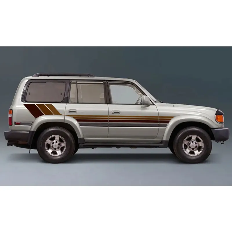 

Car Stickers For TOYOTA LAND CRUISER FJ80 1994-1997 Body Modification Custom Sports Fashion Vinyl Decals Accessoriesmoxig