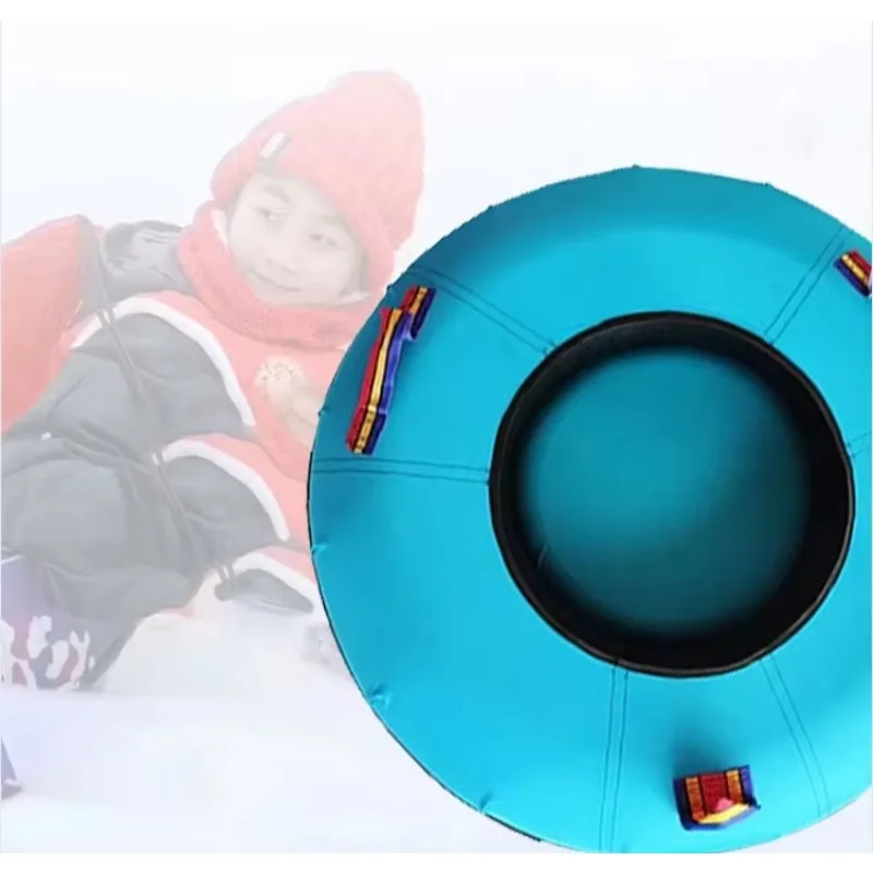 

Heavy Duty Snow Tube Winter Inflatable Sled Slide For Adults Outdoor Snow Activities Durable Cold Proof Material