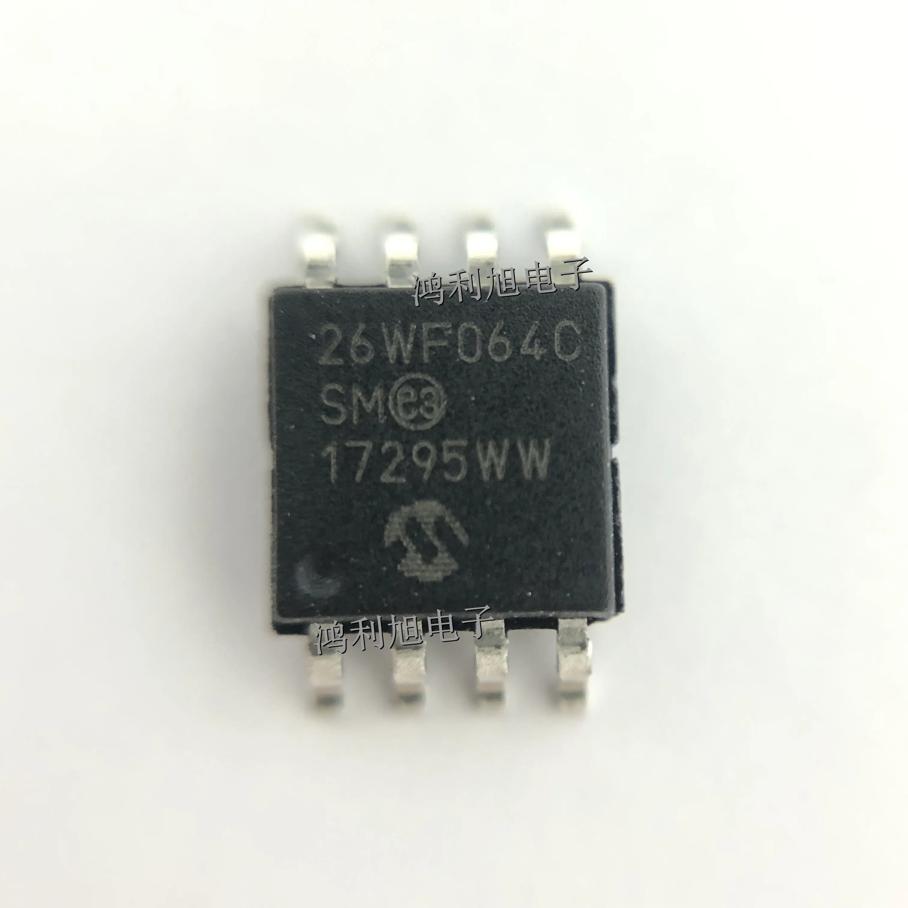 5PCS/Lot SST26WF064C-104I/SM Flash Memory - Serial (SPI, Dual SPI, Quad SPI) 1.8V - 64Mb (8M x 8) - 104 MHz - 8-Pin SOIJ - Tube