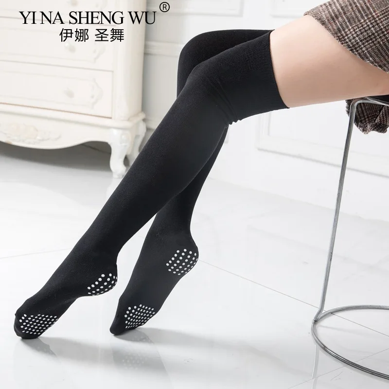 Silicone Non -slip Yoga Sock Massage Floor Socks Female Sports Chief Socks Socks in Summer, Summer Legs, Knee Pad Women