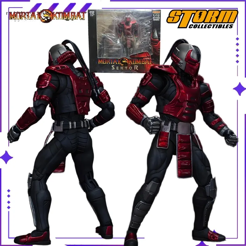 

Brand New Authentic Storm Toys Original Sektor 1:12 Game Movable Doll Model Toy Figurine Gift Ornament Collection in Stock