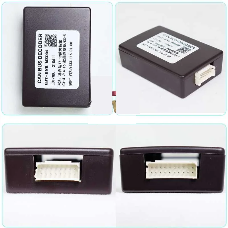 لمازدا 2 / 3 / CX-3 / CX-5 / Atenza أندرويد راديو السيارة Canbus صندوق فك الأسلاك تسخير محول كابل الطاقة BNR-MZD-04 #1