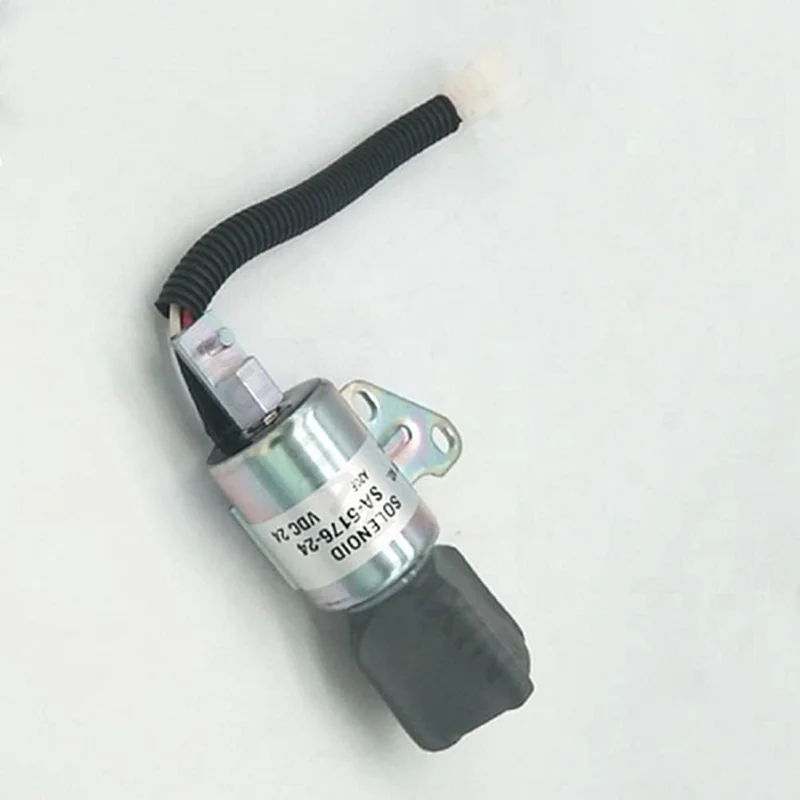 Aftermarket A001274 Shutoff Solenoid 24V 1756ES-24SUC5B1S5 SA-5176-24 SA-4899-24 for Kubota F1900 K008 Gl7000 Gl9000 Gl9000A