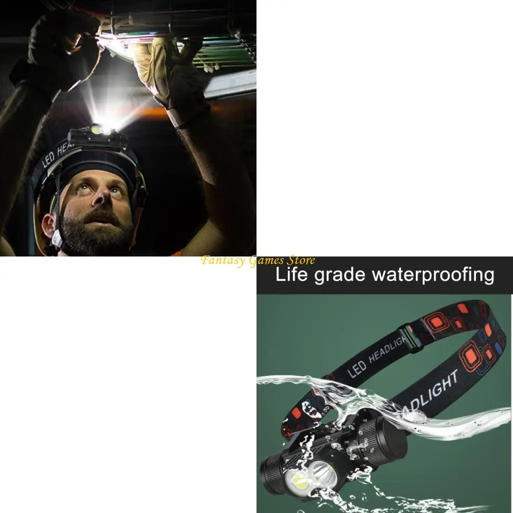 High Performances Headlamps Running Champing Fishing Head Lamp Work Light