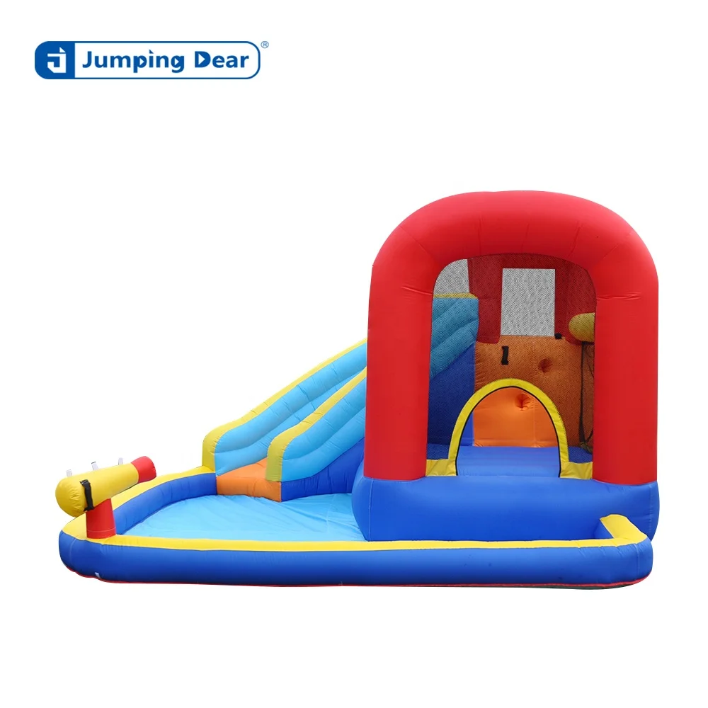 Wholesale Combination Trampoline Bouncy Castle Slides For Sale Residential Convenient Water Slides chateau gonflable