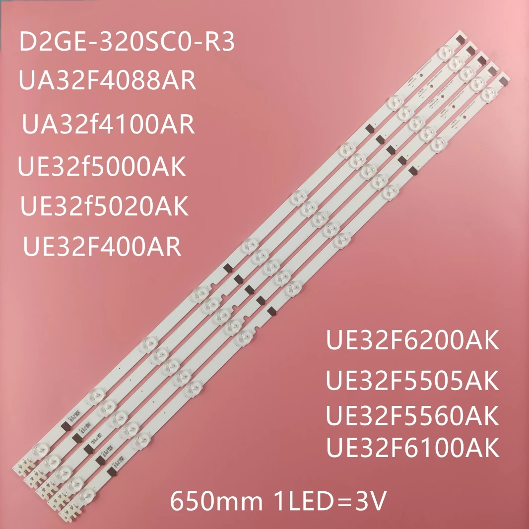 led 2013SVS32H Ue32f5000AK UE32F5020 D2GE-320SCO-R3 UA32F4088AR UA32f4100AR backlight LUMENS D2GE-320SC0-R3 650MM 9LED 32 inch