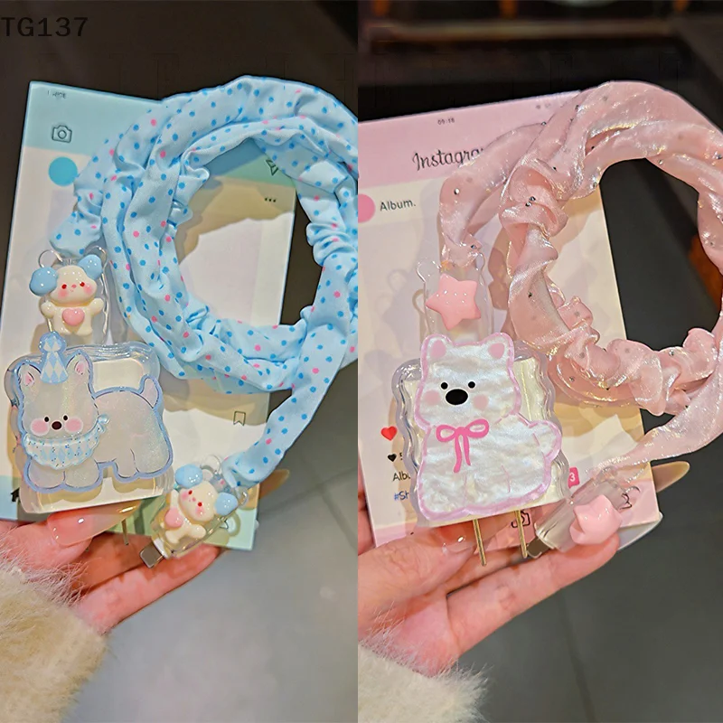 Charger Data Cable Winder Protective Cover Kits For IPhone 18W 20W Charger Case Cute Animal Puppy Anti-break Wire Bites Shell