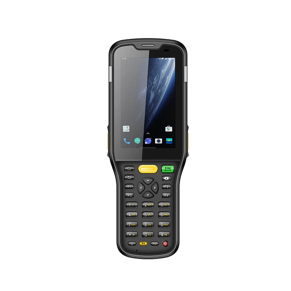 Android12 4G 13MP IP65 3+32GB Industrial Warehouse 1D 2D Handheld Rugged Android Barcode Scanner Pdas