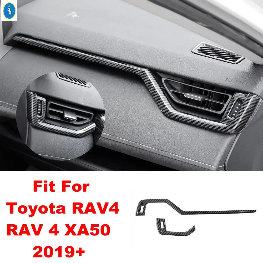 

Central Control Dashboard Instrument Decor Strip Cover Trim Accessories For Toyota RAV4 RAV 4 XA50 2019 2020 2021 2022 2023 2024