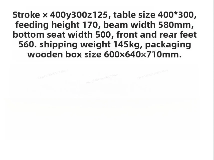 （Popular Items Today）CNC Engraving Frame DIY3040 Cast Iron Engraving And Milling Machine Body Integrated Gantry Kit