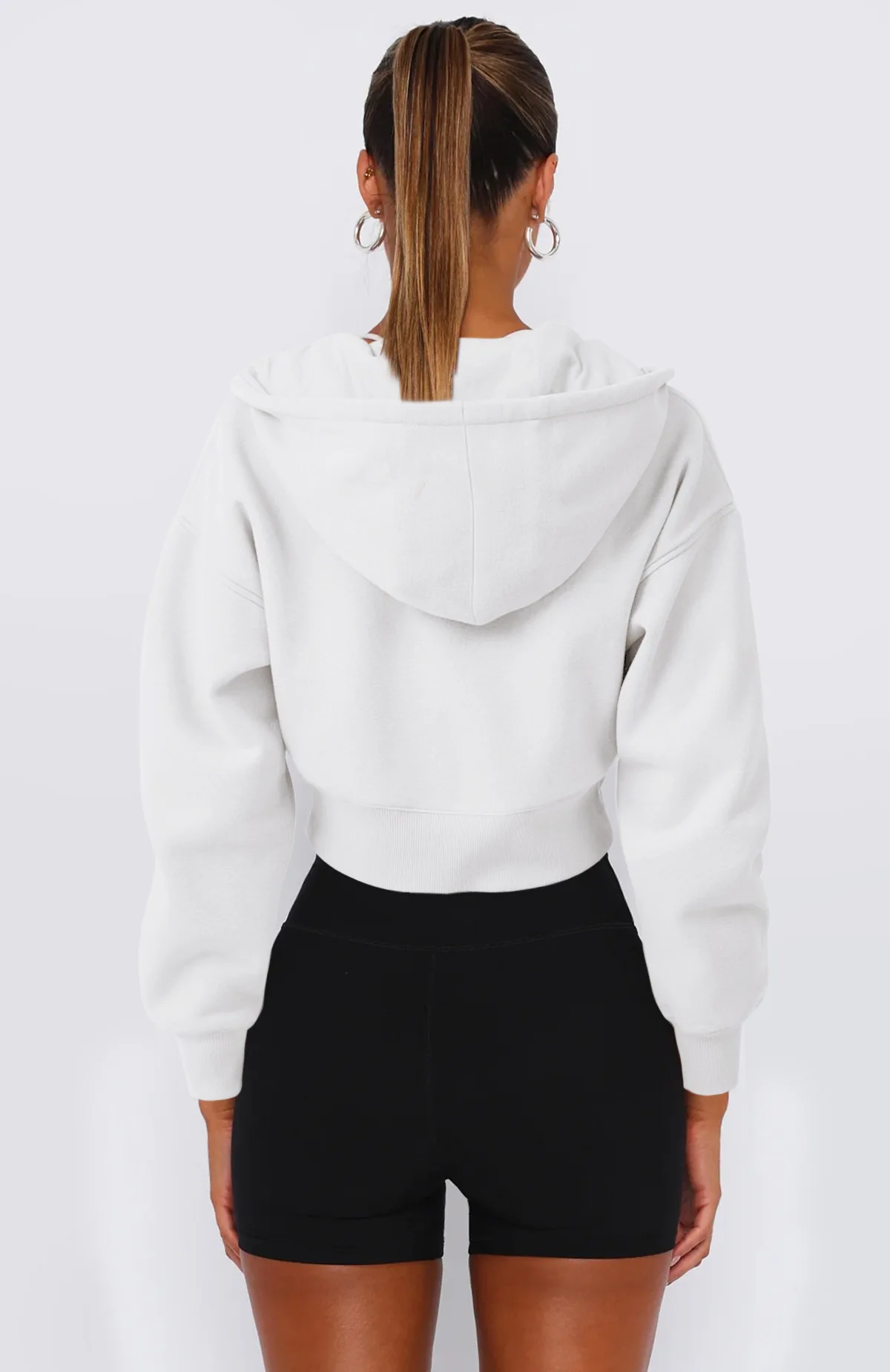 2025 Fall Winter New Arrival Women's Long-Sleeve Hoodie Zip-Up Cardigan Hooded Casual Jacket for Women Y2k Clothing Tops