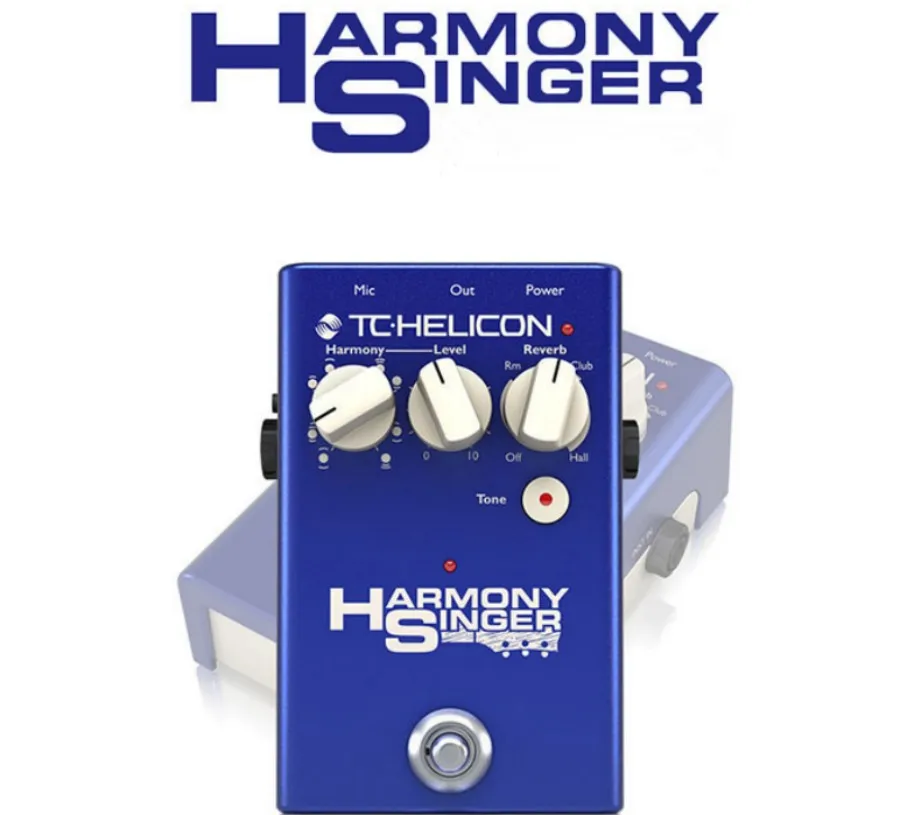 TC-Helicon Harmony Singer2 Vocal Harmonist Reverb and Tone Processor Harmony  Guitar Effect Pedal