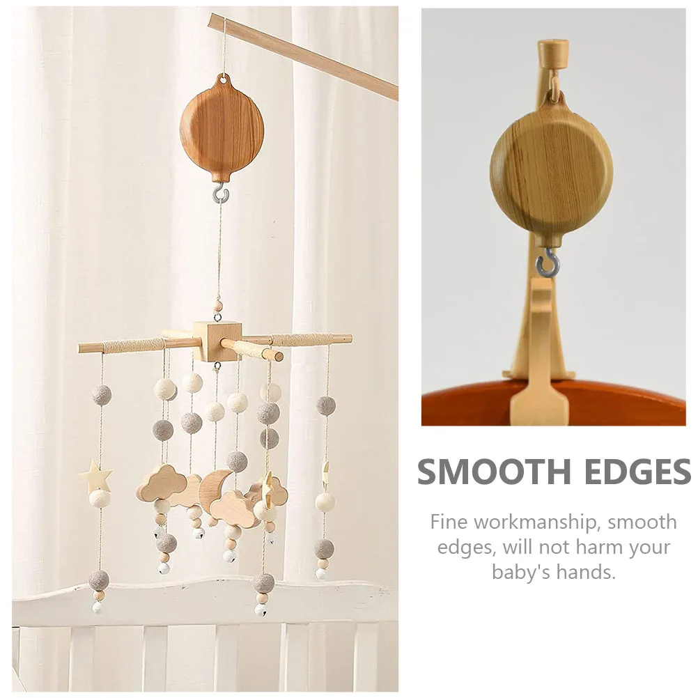 سرير صندوق موسيقي 35 نغمة جرس كهربائي سرير بيبي ملحق مهدئ ديكور الرضع سرير صندوق تشغيل الموسيقى سرير بيبي جرس موسيقي