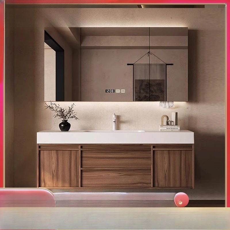 

Medieval style, acrylic bathroom cabinet integrated basin washbasin toilet washbasin combination