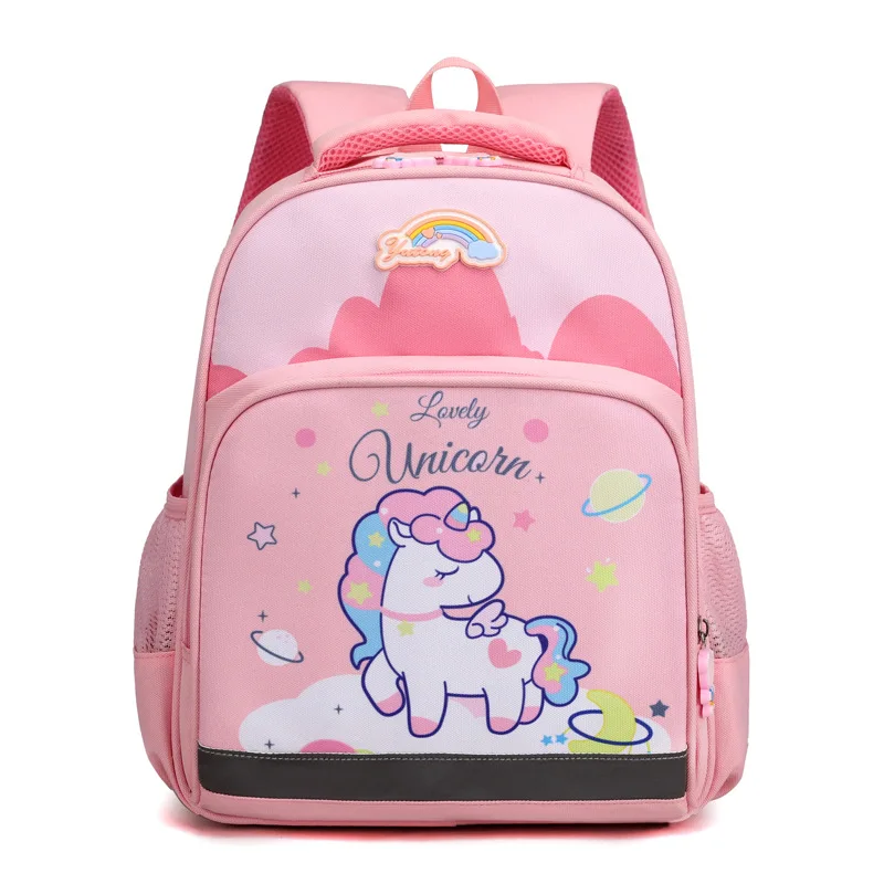 New Unicorn Backpack For Girls Cartoon Pink Princess School Bags Kids Satchels Kindergarten Bookbag Mochila Infantil Escolar