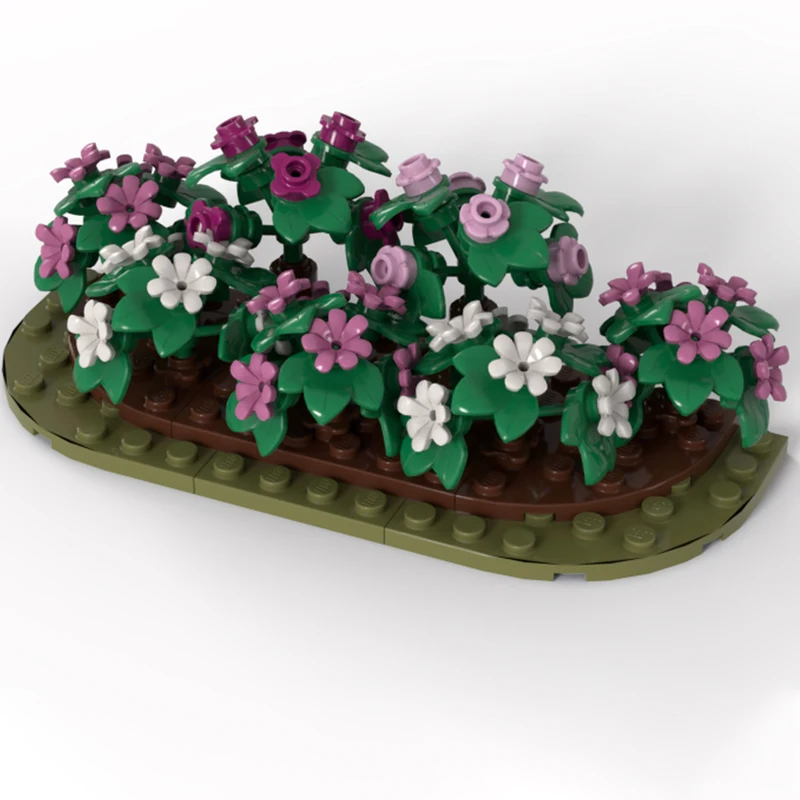 

119 шт. MOC Azaleas City строительные блоки Рождественский подарок DIY ремесленный проект идеально подходит для творческих семьи