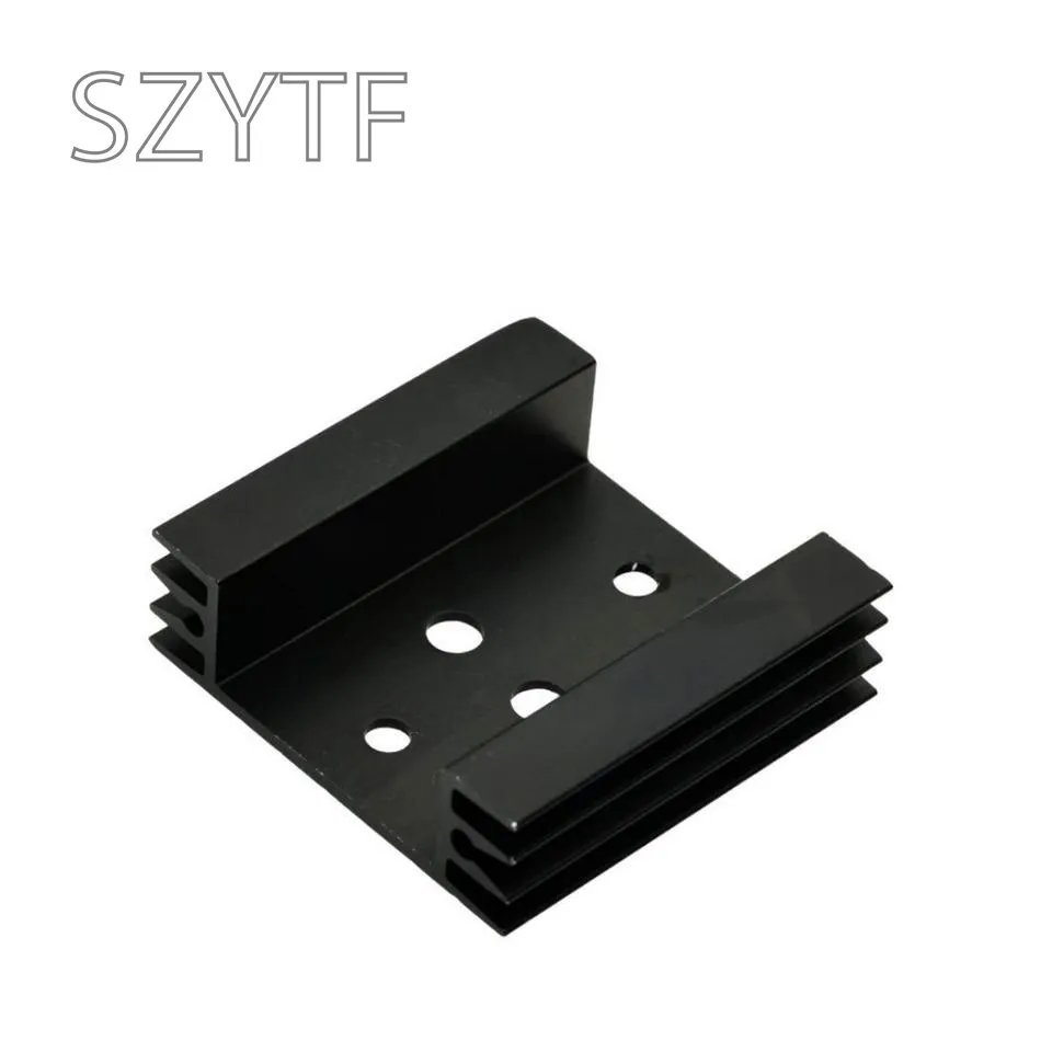 45*45*14mm Heatsink Cooling Fin Radiator Cooler Aluminum Heat Sink for TO-3 Transistor Cooling Accessories TO3 45X45X14mm