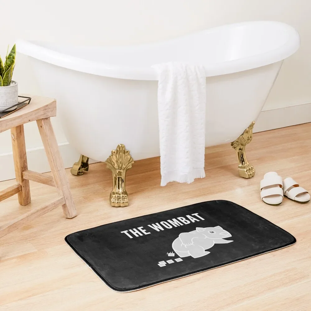 The wombat Bath Mat Non-Slip And Washable Kitchen Home Entrances Carpet For Bathroom Bathtub Carpet Mat