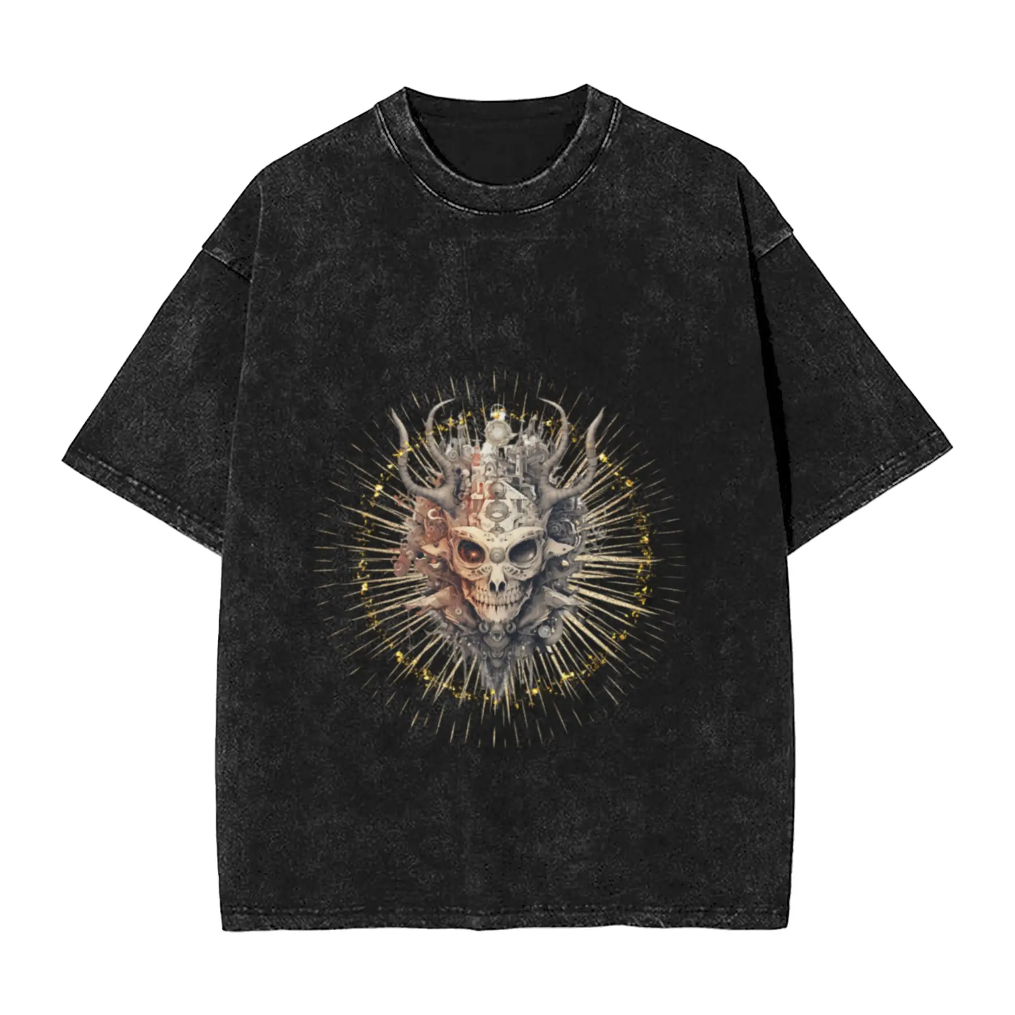 eye catcher Classic Trendy A T-Shirt Oversized Short Sleeve Men's Women's Cotton Tees Tops
