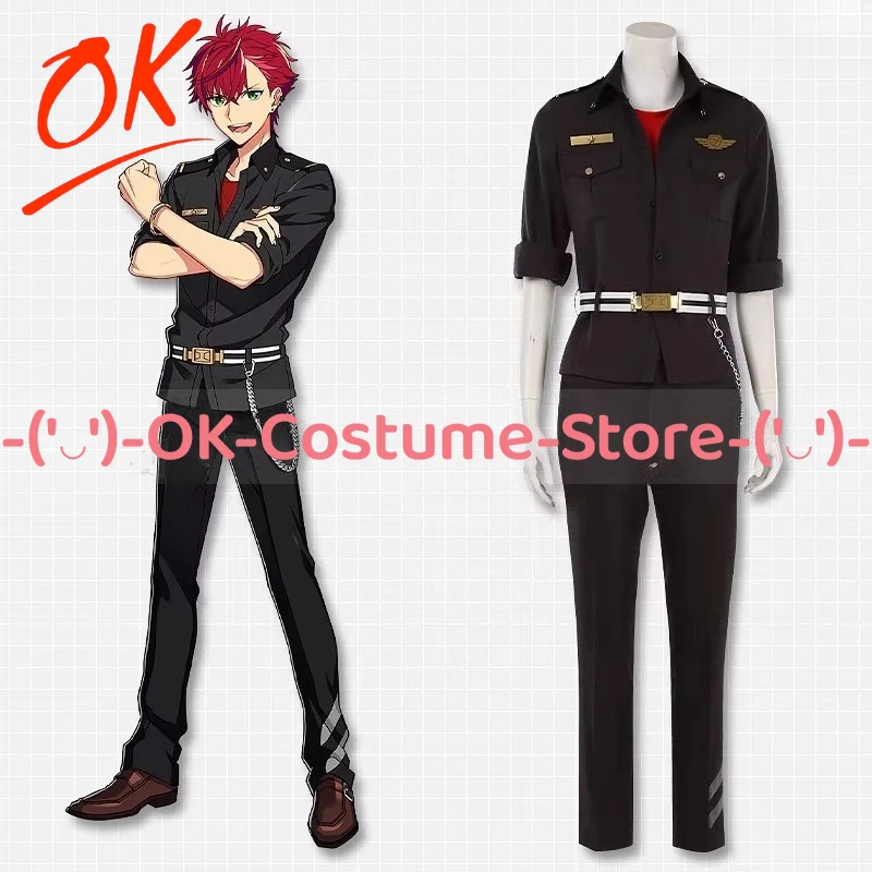 

[Customized Size] HELIOS Rising Heroes Ootori Akira Cosplay Costume Rookie Outfit West Sector Hero Suit Halloween Party Uniform