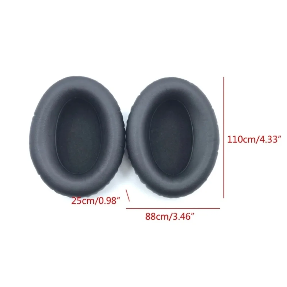 Cuscinetti di ricambio in spugna di schiuma cuffie cuffie cuffie cuscinetti auricolari parti di riparazione per Sennheiser HD660S 650 600 545 565 580