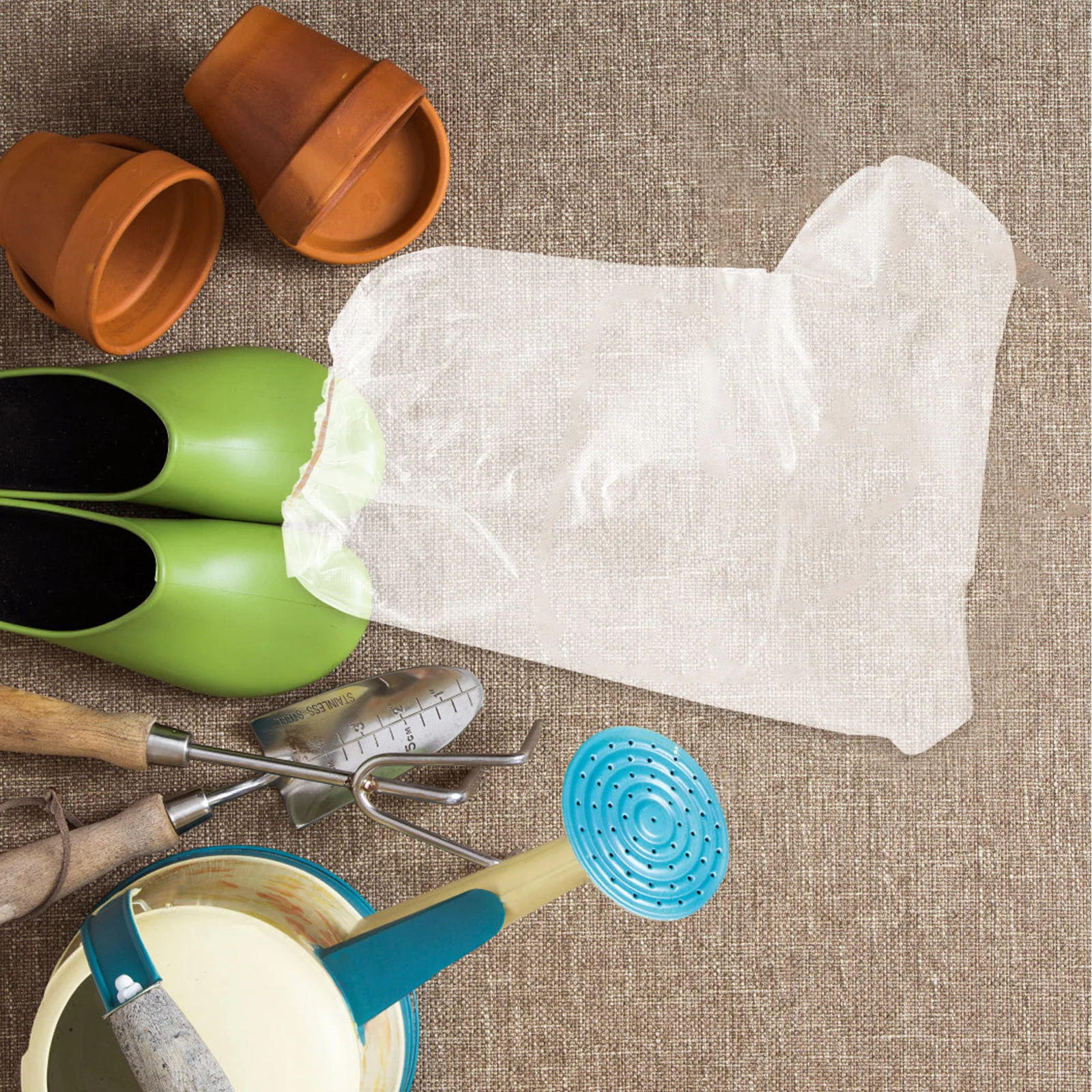 

10Pcs Child Size Waterproof Rain Shoe Covers Transparent Disposable Non Slip Booties for Kids Toddlers Disposable Boot Covers