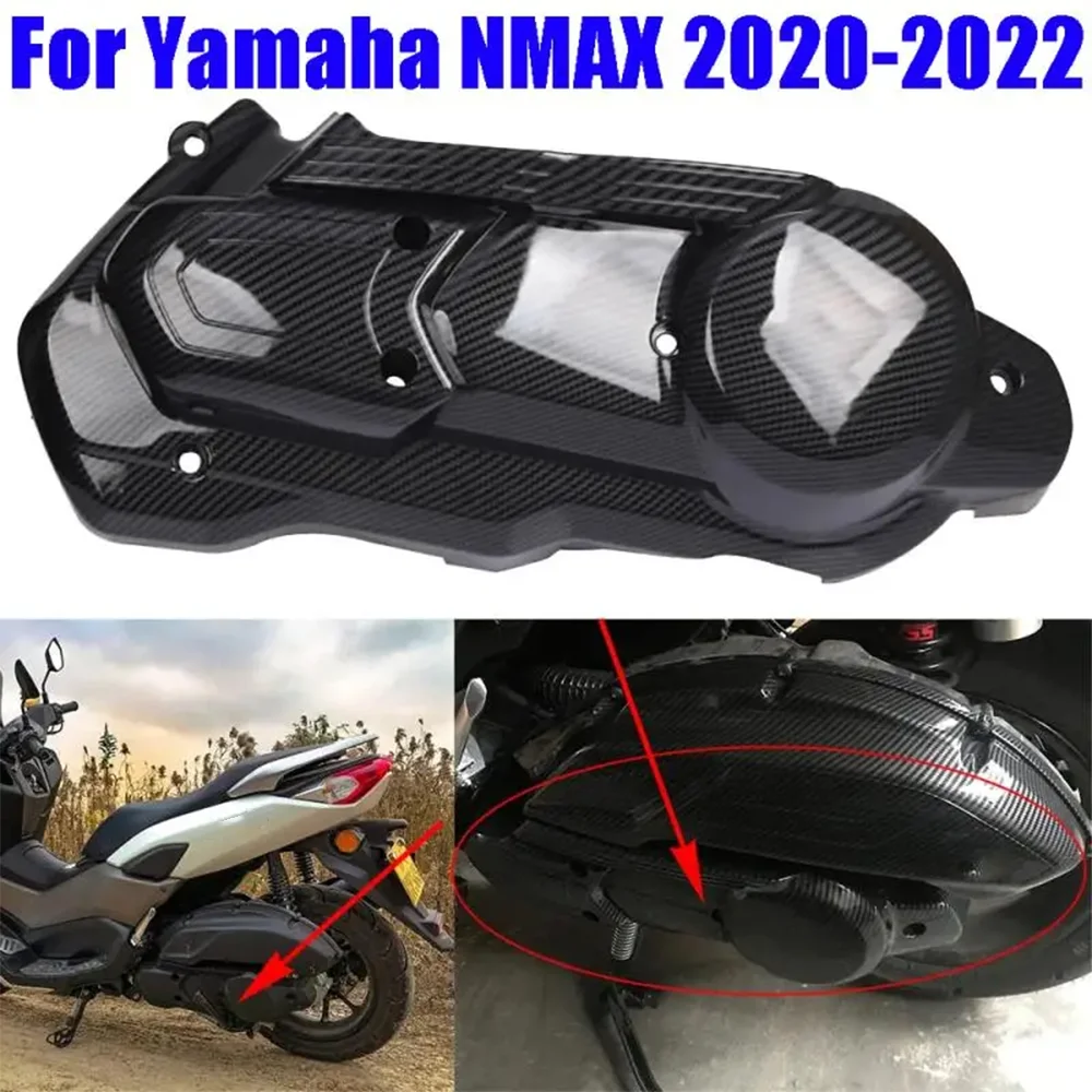 for Yamaha NMAX155 NMAX125 N MAX 155 NMAX 155 125 V2 2020 - 2022 Motorcycle Accessories Clutch Protection Cover Side Drive Cover