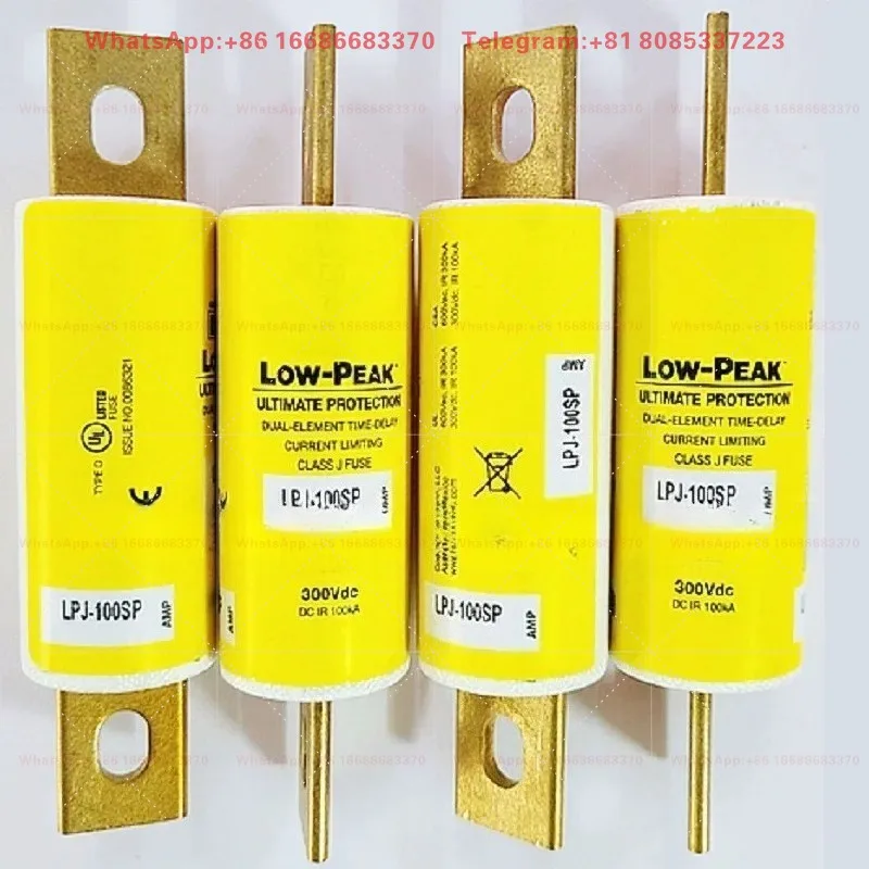 LPJ Series 70SP-175SP Time Delay Circuit Fuse Industrial Overload Current Protection Replacement Parts
